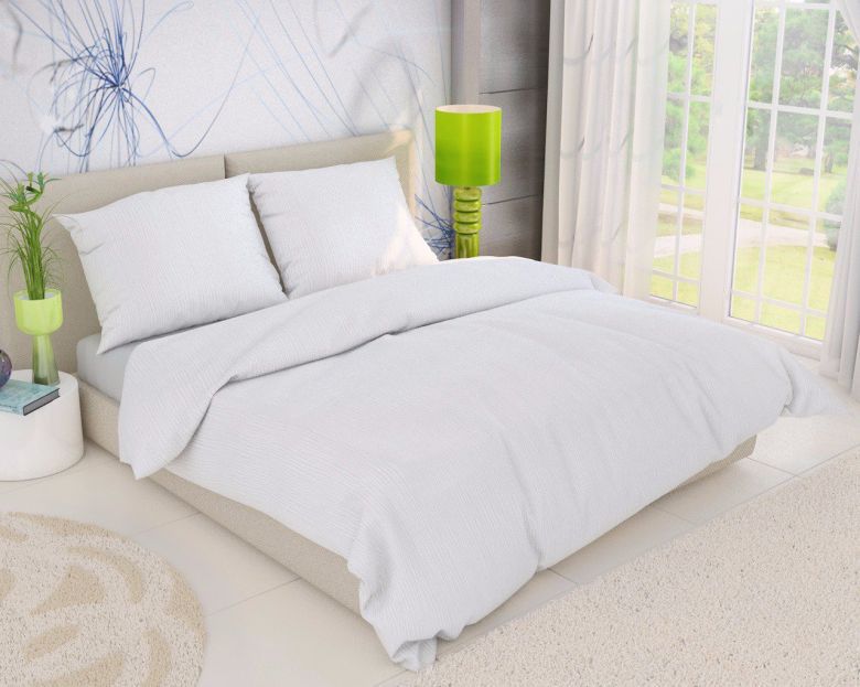 Jednobarevné povlečení: když chcete ložnici uklidnit jedním tahem